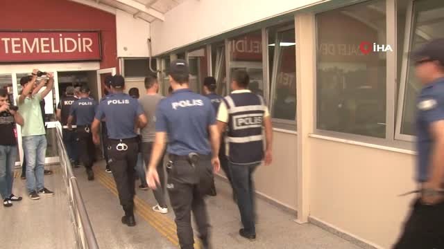 Kocaeli'de 9 FETÖ şüphelisi adliyeye sevk edildi