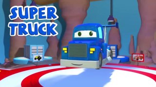Carl the Super Truck and the Rocket in Car City | Trucks Cartoon for kids