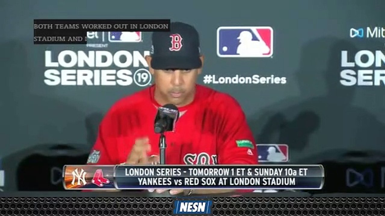Alex Cora Discusses Importance Of Playing Baseball In London