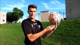 How To Control A Long Pass - First Touch Tutorial - Mastering The Perfect Touch