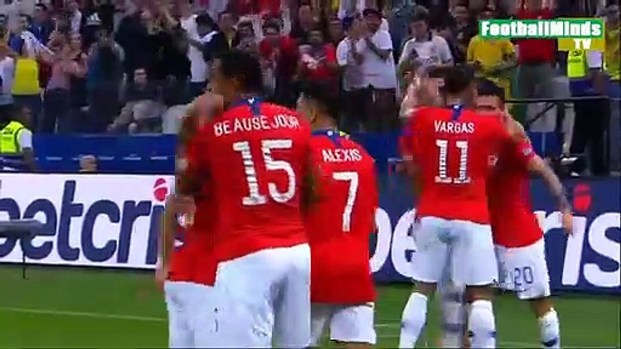 COLOMBIA vs Chile 0-0 (4-5 Pens) Highlights & Goals - Copa America 2019
