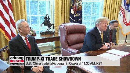 Trump, Xi sit down for trade talks in Japan