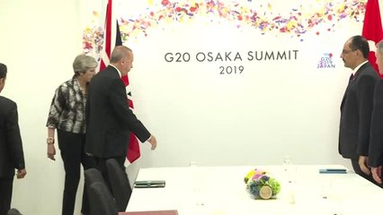 Cumhurbaşkanı Erdoğan, İngiltere Başbakanı May ile görüştü - Detaylar