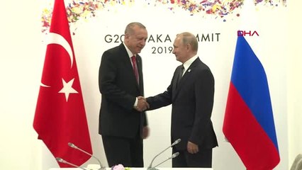CUMHURBAŞKANI ERDOĞAN, G20 ZİRVESİNDE RUSYA LİDERİ PUTİN İLE GÖRÜŞTÜ