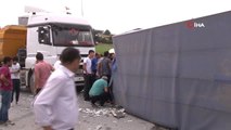 Direksiyonu kırınca park halindeki vinçle kafa kafaya çarpıştı: 1 ölü