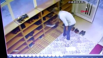KONYA Camiye gelen hırsız, ayağına uyan ayakkabıyı çalıp gitti