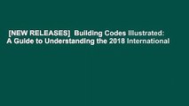 [NEW RELEASES]  Building Codes Illustrated: A Guide to Understanding the 2018 International