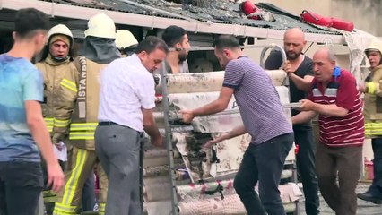 Bağcılar'da dükkan yangını - İSTANBUL