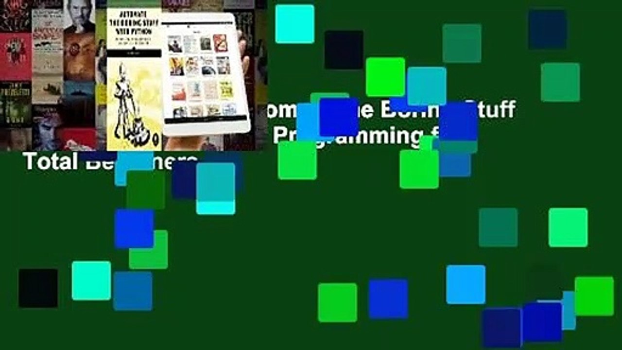 [MOST WISHED]  Automate the Boring Stuff with Python: Practical Programming for Total Beginners