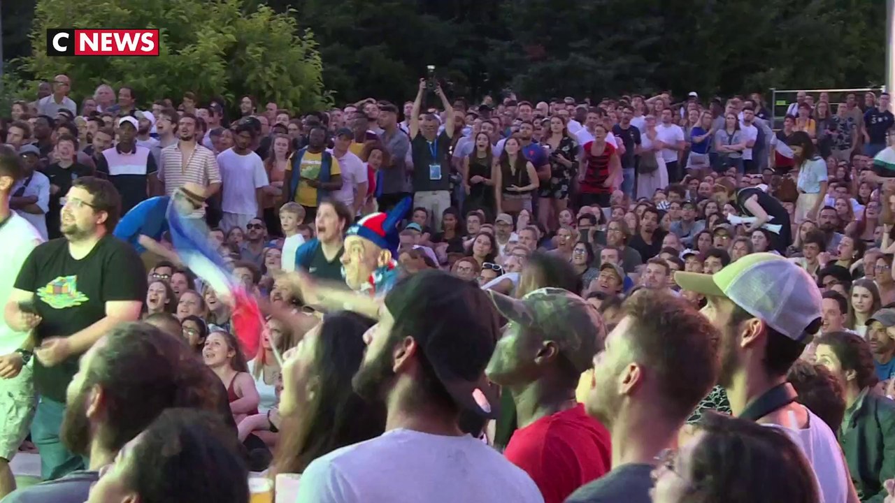 Coupe du monde féminine : malgré la canicule, il y avait du monde dans les fan zones