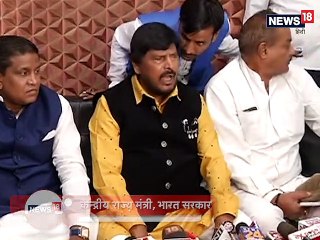 केंद्रीय मंत्री रामदास आठवले की CM योगी से मुलाकात