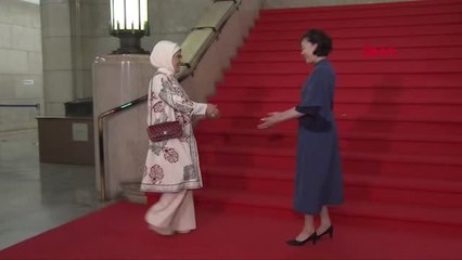 DHA DIŞ - Emine Erdoğan, Osaka'da 'Okyanuslar' sempozyumuna katıldı