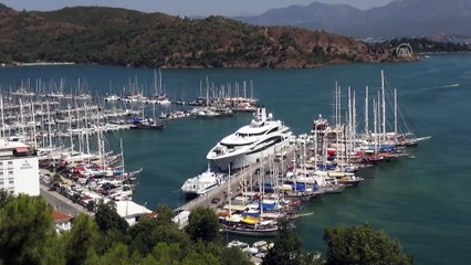 Kazak milyarderin mega yatı Fethiye’de - MUĞLA