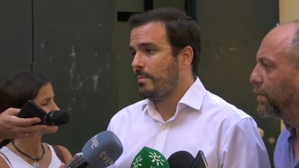 Garzón: El PSOE "no hace nada" para sacar la investidura