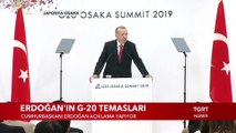 Cumhurbaşkanı Erdoğan'ın G-20 Temasları