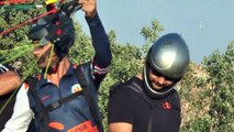 Şırnak'ta Yamaç Paraşütü Hedef Yarışmaları başladı