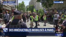 Quelques irréductibles gilets jaunes se mobilisent à Paris