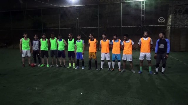 Batman'da futbol turnuvası