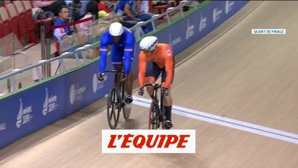 Baugé éliminé par Hoggland - Jeux Européens - Piste