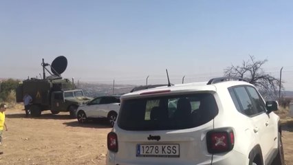 Puesto de Mando Avanzado del incendio de Toledo