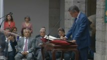 Revilla jura el cargo como presidente de Cantabria