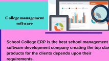 School College ERP - Online Learning Management Software - Online school management software - college management software