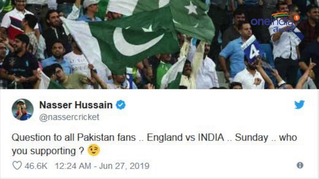 ICC Cricket World Cup 2019 : Pak Fans Wanted To Support For India In England VS India Match