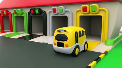 Learn Colors with Monster Street Vehicles Toys - Toy Cars for KIDS