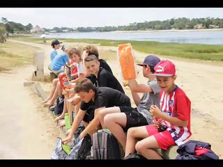Week end au camping pour les U11 et U13 à Capbreton
