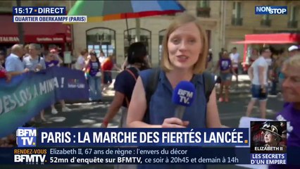 La gay pride défile à Paris, notamment pour défendre l'ouverture de la PMA à toutes les femmes