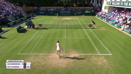 Alexandrova - Pliskova (ÖZET)