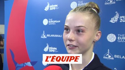 Friess «J'avais tout à gagner» - Jeux Européens - Gym