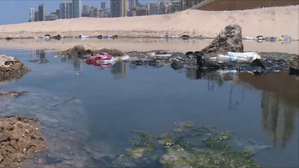 المجلس اللبناني للبحوث: 4 مواقع ملوثة في شاطئ بيروت