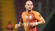 Wesley Sneijder'ın 'başkasının aracını tahrip ettiği' için bir gece gözaltında tutulduğu iddia...