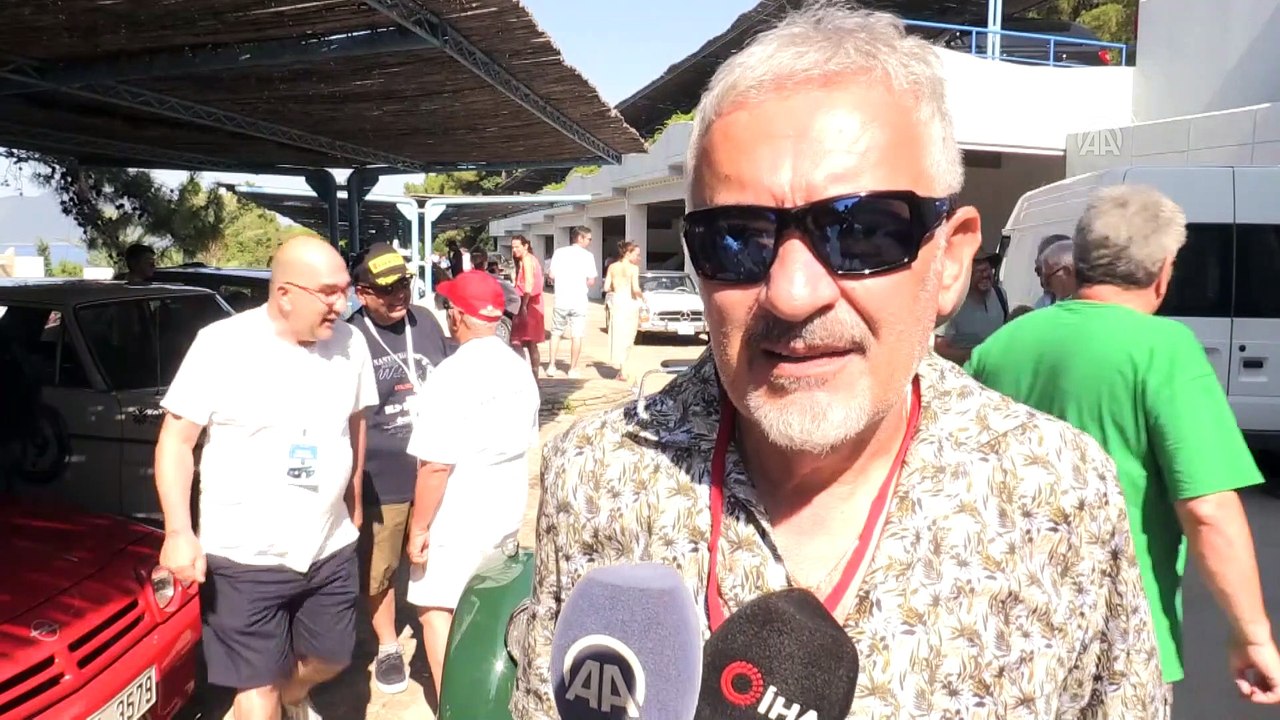 Klasik otomobil tutkunları rallide buluştu - MUĞLA