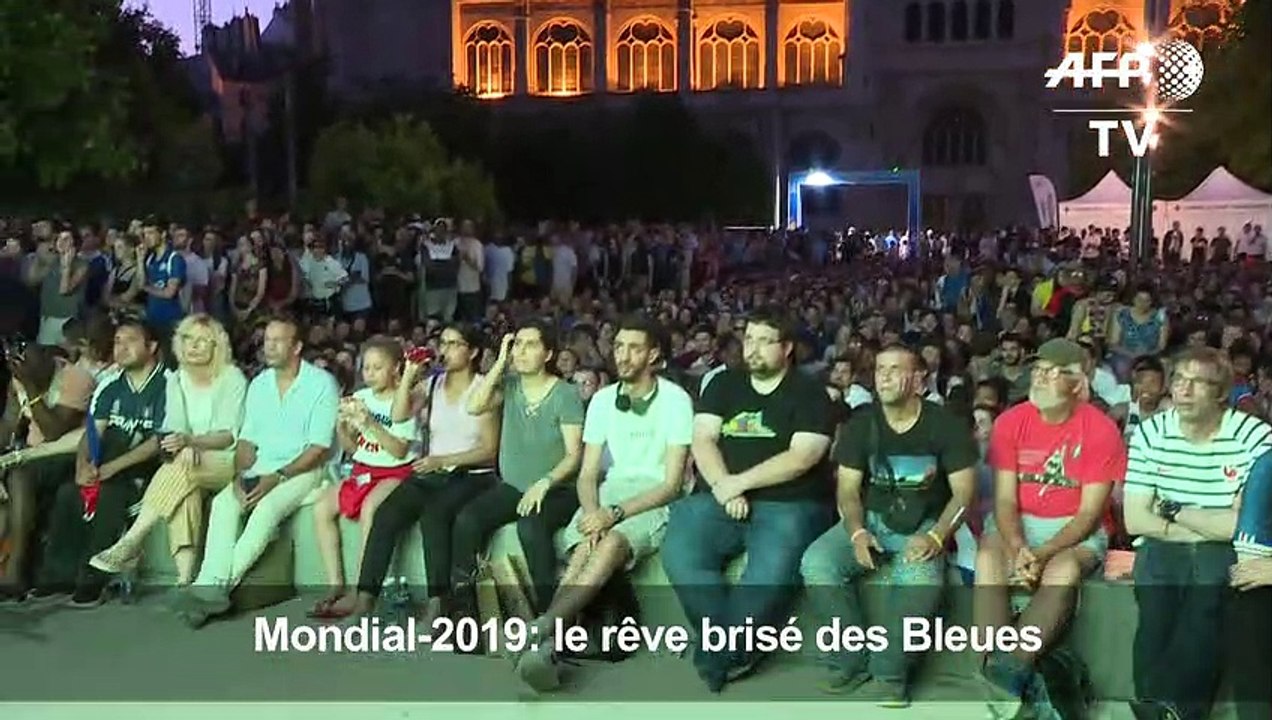 Mondial-2019: le rêve brisé des Bleues, défaites par les USA