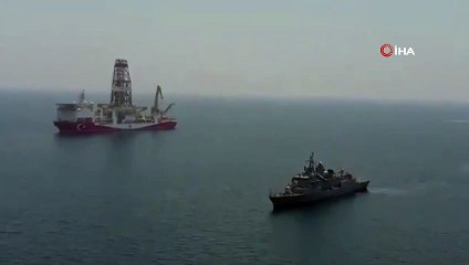 Yavuz Sondaj Gemisine Barbaros Eşlik Ediyor