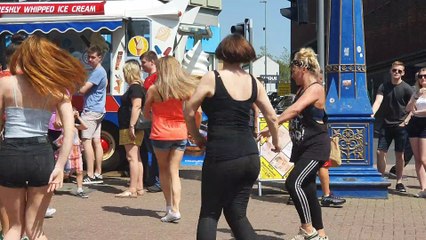 FLASH MOB, Hanley, Stoke-on-Trent (Rocking Loft - 29th June 2019)