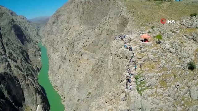 Kemaliye Kültür ve Doğa Sporları Şenlikleri renkli görüntülere sahne oldu