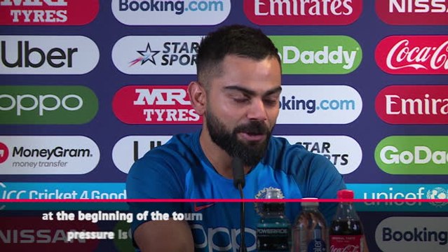 England are struggling due to pressure - Kohli