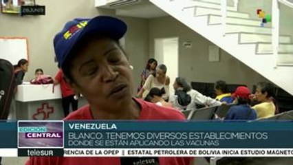 Venezuela: Gob. implementa plan de vacunación a nivel nacional