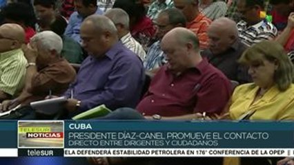 Pdte. cubano ofrece detalles de las medidas para dinamizar la economía