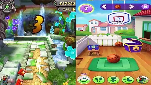 Video My Talking Tom 2 & Temple Run 2 Blooming Sands (New Update 2019)