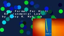 Any Format For Kindle  Environmental Law by Nancy K. Kubasek