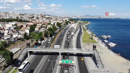 FSM'deki çalışma Avrasya Tüneli girişinde yoğunluk oluşturdu