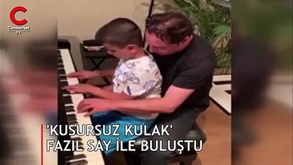 'Kusursuz Kulak', Fazıl Say ile buluştu
