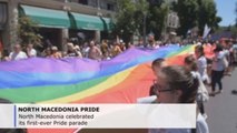North Macedonia holds first-ever Pride parade