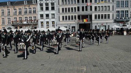 Mons: 130 musiciens norvégiens sur la Grand-Place