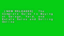 [NEW RELEASES]  The Complete Guide to Buying at Garage, Yard, and Estate Sales and Selling Online