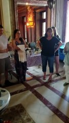 Dousing with Spirits Who are Expressing Their Gratitude to Sandy Swannanoa Palace Ghost/Hunt Fundraiser Event Lunar Paranormal Virginia